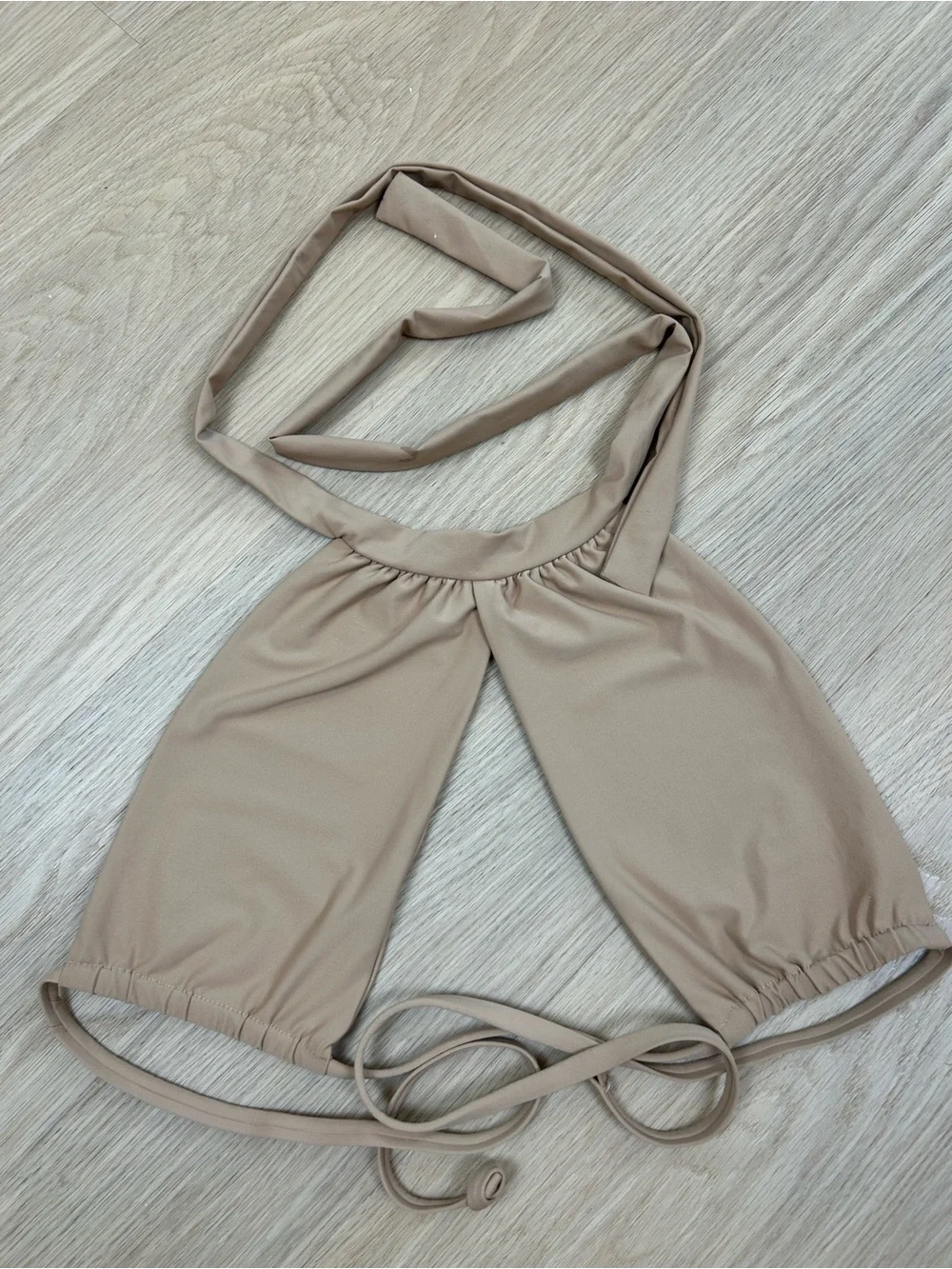 Frankies Bikinis Cupid High Neck Halter Bikini Top M